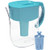 Brita Longlast Everyday Water Filter Pitcher, Turquoise, Large 10 Cup, 1 Count