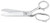 Gingher 10 Inch Knife Edge Blunt Bent Trimmers, Industrial Pack -220540-1003-