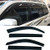 CBX Auto 4pcs for 2008-2013 Toyota Highlander Sun Rain Guard Vent Shade Window Visors