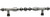 Top Knobs M812-7 Somerset Collection 7 Inch Melon Appliance Pull, Pewter Antique Finish