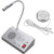 Window Counter Intercom Interphone, Dual-Way Bank Counter Interphone Zero-Touch for Business Store Bank Station Ticket Window -9908-