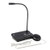Window Speaker Intercom System-Dual Way Intercommunication Microphone Interphone Mute Function Anti Interference Speaker Bank Window Intercom for Office Restaurant Store Bank Counter