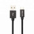 Micro USB Charger Cable Fast Charging Long Data Sync Cord Wireless Charger Fast Charging for USB 2.0 A Male to Micro Black (2M)