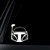 Boba Fett Helmet Car Decal / Sticker - White