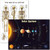 2 Pack - Solar System Poster for Kids  and  Skeletal System Anatomy Chart -Laminated- 18inch x 24inch-