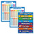3 Pack - Addition Plus Subtraction Math Posters Plus Days of The Week Chart for Kids -Laminated- 18inch x 24inch-