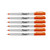 Sharpie Permanent Marker- Ultra-Fine Point- Pink- 6 Pack -Optic Orange-