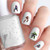 Avengers -Clear Water-Slide Nail Decals-
