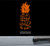 JS Artworks Be a Pineapple Vinyl Decal Sticker -Orange-