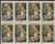MADONNA  and  CHILD ~ MADONNA OF THE GOLDFINCH ~ GIOVANNI BATTISTA TIEPOLO ~ CHRISTMAS 2026 Block of 8 x 20¢ US Postage Stamps MADONNA  and  CHILD ~ MADONNA OF THE GOLDFINCH ~ GIOVANNI BATTISTA TIEPOLO ~ CHRISTMAS 2026 Block of 8 x 20¢ US Postage Stamps
