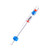 UKCOCO Mechanical Scale Plastic Transparent Spring Scale Spring Balance 25N/ 2500g with with Hanging Hook
