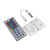 CHICIRIS LED Controller IR Remote Wireless Controller- Strip Light Controller Lamp Controller- LED Controller Wireless Controller for 3528 5050 RGB LED Strip Light-IR44 Keys-