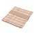 GUAngqi 50PCS Jumbo Wood Craft Sticks Natural Wooden Popsicle Sticks for DIY Crafts Zigzag Shape Ice Cream Sticks 4.49inch Craft Sticks Hand Crafts Art Tool