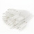 i-Laesh 100 Pcs Crystal Mascara Wands Disposable- Eyebrow / Eyelash Brushes for Eyelash Extensions- Lashes Makeup Tool -Crystal White-