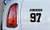 BTS Jungkook 97 Jersey Car Vinyl Sticker Decal Bumper Sticker for Auto Cars Trucks Windshield Custom Walls Windows Ipad Macbook Laptop Home and More -BLACK-