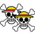 2 Pack One Piece Pirate Luffy's Straw Hat Pirate Anime Reflective Bumper Stickers 4.72X4.72 Inch -Jolly Roger Cartoons Pirate Luffy Decals for Car Bumper Laptop Trucks Toolbox Window Waterproof and UV Fade Car Decor
