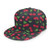 antkondnm Cherries Flat Brim Hip Hop Adjustable Hat Stylish Snapback Baseball Cap