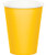 Creative Converting Paper Hot/Cold Cups- 9-Ounce.- School Bus Yellow Color- Package Of 24