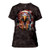 The Mountain Women's Native Patriot Eagle Apparel- Black- Large