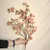 Fine Spring Peach Blossom Cherry Plum Bouquet Branch Silk Flower-Artificial Flowers Fake Flower for Wedding Home Office Party Hotel Yard -D-