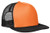 District Men's Flat Bill Snapback Trucker Cap OSFA Neon Orange
