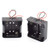 SDTC Tech 2-Pack 2 Slot D Cell Battery Holder 3V D Size Battery Case Box with Wire Leads