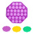 Fidget Sensory Stress Bubble Toy- Fidget Push Toy for Kids- Pop Silicone Stress Toys for Autistic Children Adult Squeeze Autism Special Needs Anxiety Relief Toys ADHD-Octagon Purple- Fidget Sensory Stress Bubble Toy- Fidget Push Toy for Kids- Pop Silicone Stress Toys for Autistic Children Adult Squeeze Autism Special Needs Anxiety Relief Toys ADHD-Octagon Purple-