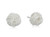 NABTYJC Sterling Silver Twisted Love Knot Stud Earrings.