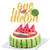 Erprobeen Watermelon Birthday Cake Decorations One in A Melon Cake Topper Melon Themed Baby Girl 1st Birthday Party Supplies Summer Tropical Fruit Picks Decorations