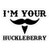 Set of 3 -I'm Your Huckleberry Decal Sticker