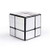 LiangCuber Qiyi Mirror Cube 2x2 Speed Cube 2x2x2 Mirror Blocks Shaped Puzzle Silver Version