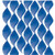 amscan 30' Royal Blue Jumbo Crepe Streamer