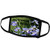 3dRose Face Mask Large- Beautiful Inspired Iris Garden - Flowers