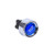 Multi-functional Start Push Button Switch Vehicle Car Engine Start Button Ignition Switch- DC 12V Ignition Starter OFF--ON- Momentary Switch-Blue-