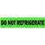 Do Not Refrigerate Medical Labels LV-MPSR24