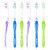 Colgate Super Flexi Toothbrush with Tongue Cleaner- Soft - Pack of 6