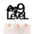 Level Up 9 Cake Topper for 9th Birthday Supplies- Happy 9th Birthday- Video Game Themed Gaming Party Decorations Black Glitter.