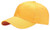 Mega Cap Men's Hook and Loop Closure Structured Cap- Gold- One Size
