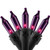 Northlight 35-Count Purple Mini Christmas Lights- 7ft Black Wire