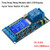MakerHawk Time Delay Relay, 12V 5V USB Relay Module 6-30V Delay Controller Board Delay-Off Cycle Timer Control Switch with LCD Display Support Micro USB 5V Power Supply