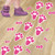 48Ct Easter Bunny Paw Footprints Print Floor Decals Stickers Clings for Easter Party Decoration