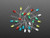 Adafruit 4203 Diffused 5mm LED Pack - 5 LEDs Each in 5 Colors - 25 Pack