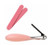 Safety 1st - Fold Up Nail Clipper with 2 Emery Boards - Pink