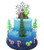 The Grinch Who Stole Christmas Birthday Cake Topper Featuring Grinch and Max with Decorative Themed Accessories