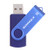 SIMMAX 64GB Memory Stick USB 2.0 Flash Drives Swivel Thumb Drive Pen Drive -64GB Blue-