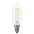 Funien Led Light Bulb-2W LED Light Bulb 2700K Warm White E14 Base Candelabra Bulb LED Lamp 20W Equivalent Clear Filament Vintage Style LED Light Bulb