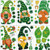 St. Patrick's Day Shamrock Decorations Window Clings Static Window Stickers?Gnome Leprechaun Footprin- Irish Shamrock Rainbow Saint Patty Day Home Decor Decals-Door Ornaments Stickers for Holiday Party-9 Sheets