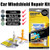 GLISTON Car Windshield Repair Kit for Chips and Cracks