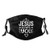 Jesus Loves You Face Mask-Face Mask Unisex Balaclava Comfortable Washable Reusable Cloth Fashion Scarf With Filter