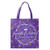 Strength and Dignity Reusable Shopping Bag in Purple- Proverbs 31-25